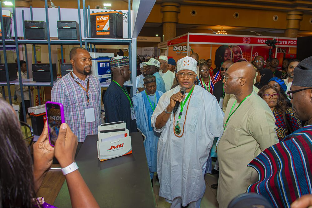 Business networking and follow-up conversations at MiNE exhibition